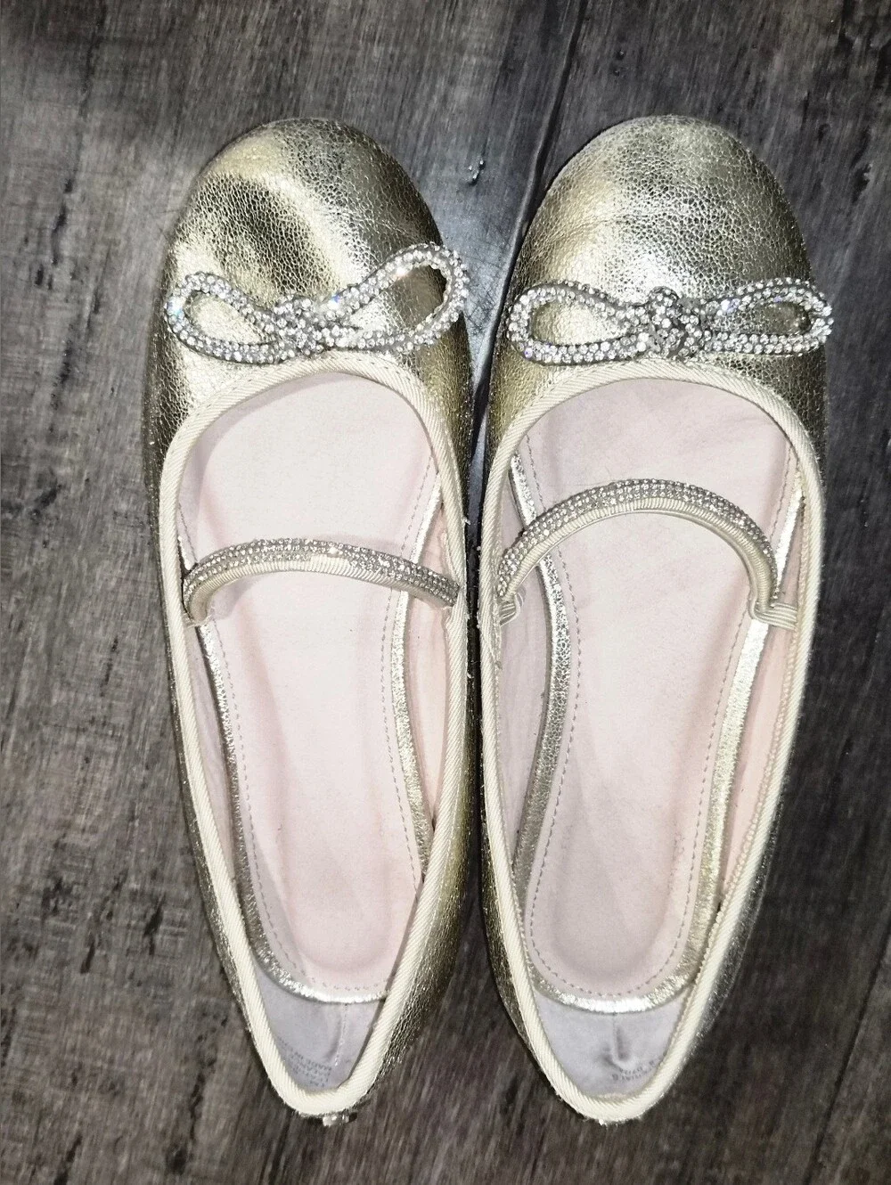 Nina Kids Kendalla Ballet Flats, Kids Size 1M